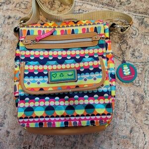 Lily Bloom Multicolor Crossbody Bag
